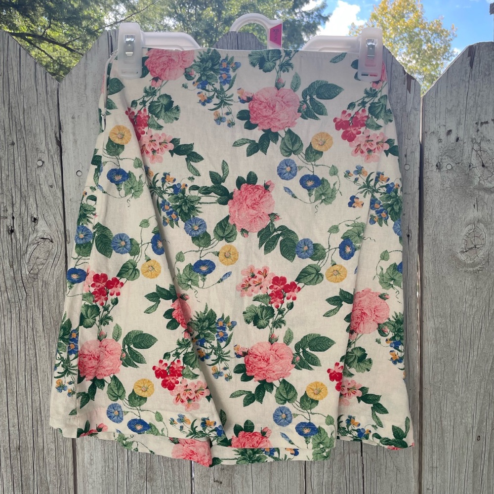 Old Navy Linen Blend Mini Skirt